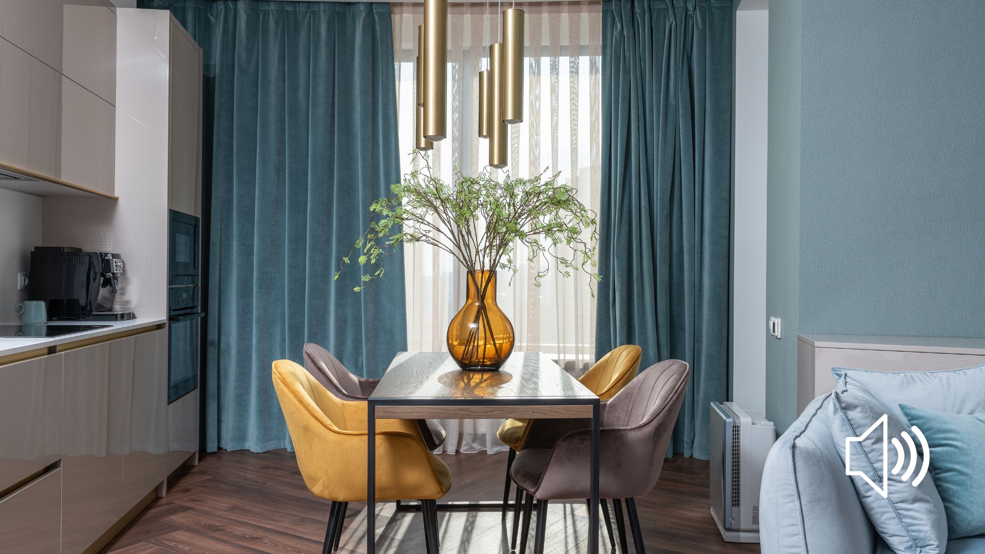 Using curtains on windows is an energy-efficient way to reduce heat loss